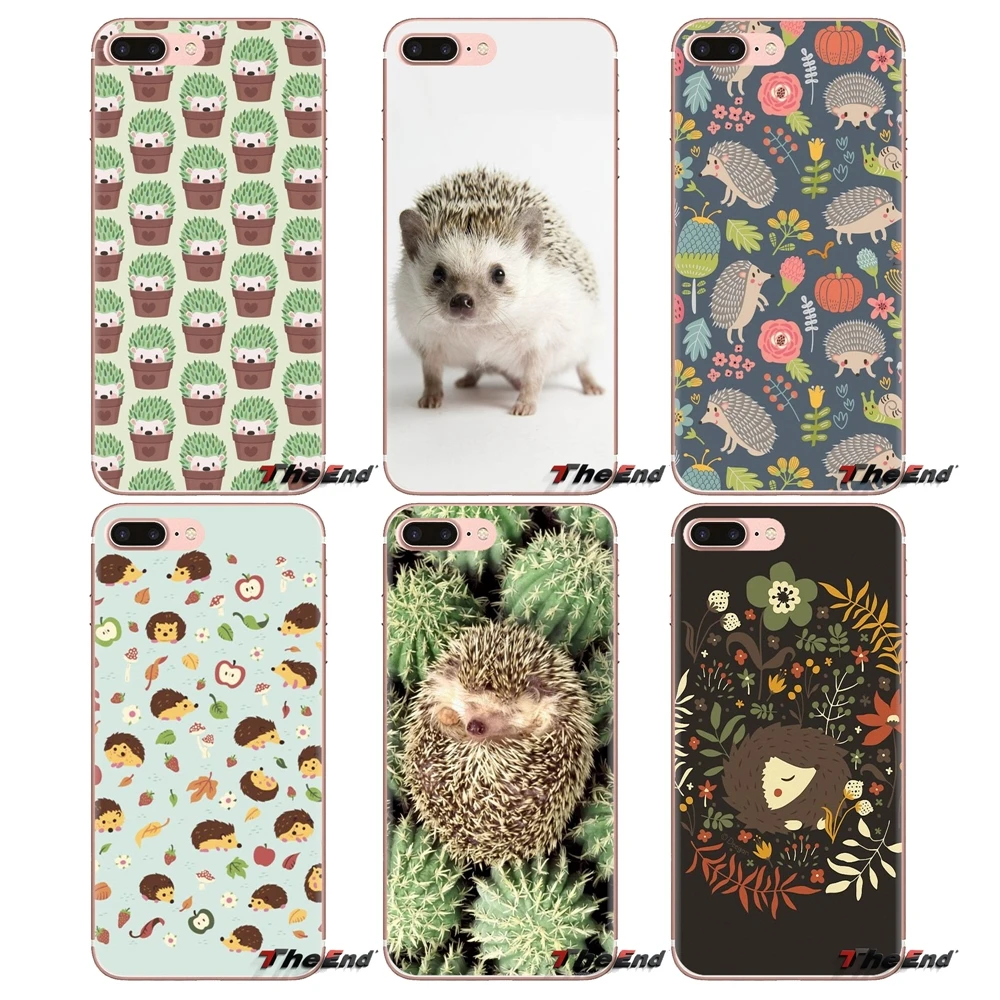 Мягкий прозрачный чехол для Xiao mi 4 5 5S 6 A1 A2 5X6X8 9 Lite SE Pro Max x 2 3 2S Hedgehog Cute in Teacup |