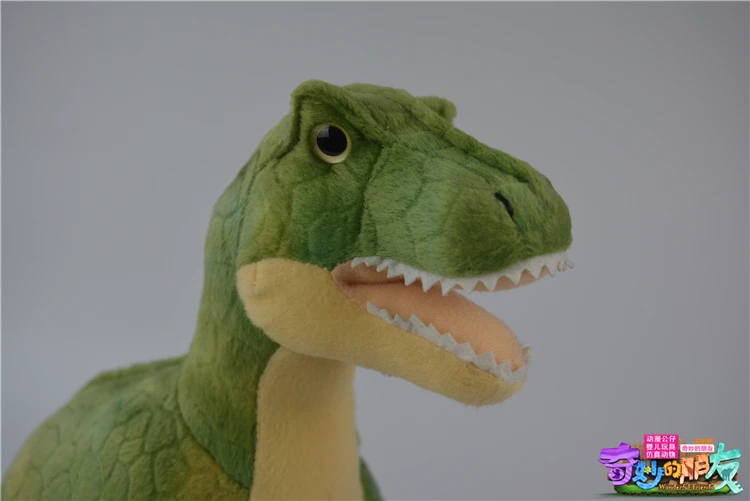 Превосходное качество динозавров PlushToy кукла животных для детей подарок динозавра Юрского периода плюшевые игрушки Моделирование тираннозавр 55 см