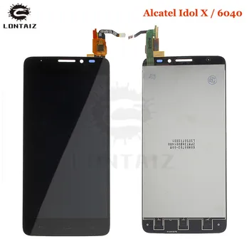 

5.0 Inch For Alcatel One Touch Idol X OT6040 OT 6040 6040A 6040D 6040X LCD Display Screen Touch Glass Sensor Digitizer Assembly