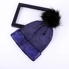 Разноцветная вязаная шапка с помпонами, Бальные шапочки, зимняя женская шапка, модные однотонные вязаные шапки для девочек, повседневные осенние шапочки