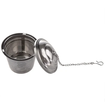 

Practical Tea Ball Strainer Mesh Infuser Filter Stainless Steel New
