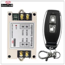 Бренд Anntem RF 433MHZ переключатель дистанционного управления Realy AC 220V приемник высокой мощности беспроводной передатчик насос мотор светодиодный Электрический