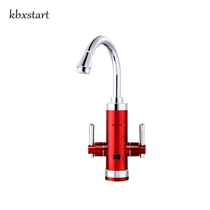 Кухонный водонагреватель Kbxstart кран с двумя ручками 3400 Вт Электрический