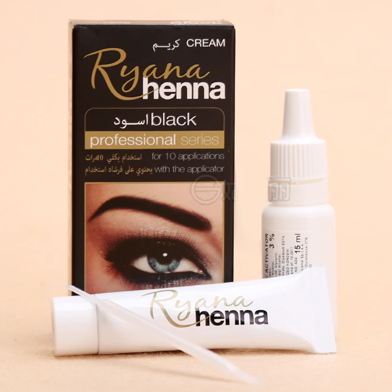 Профессиональная серия Ryana Henna натуральные бриллианты для бровей коричневый
