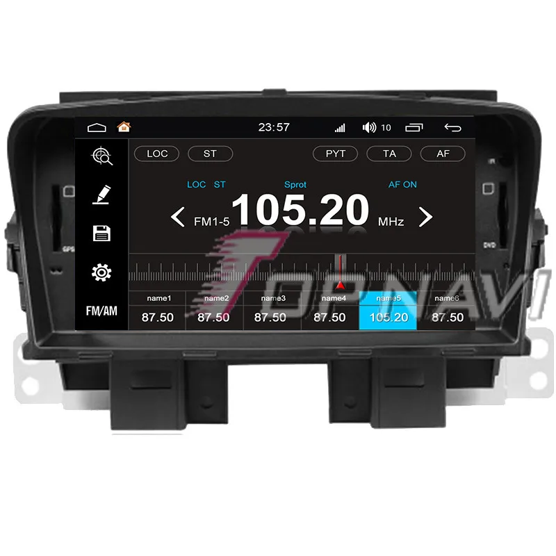 Top Topnavi 7" Octa Core S200 Android 8.0 Car DVD Multimedia Player For Chevrolet Cruze Autoradio Stereo 2 DIN GPS Navigation Video 5