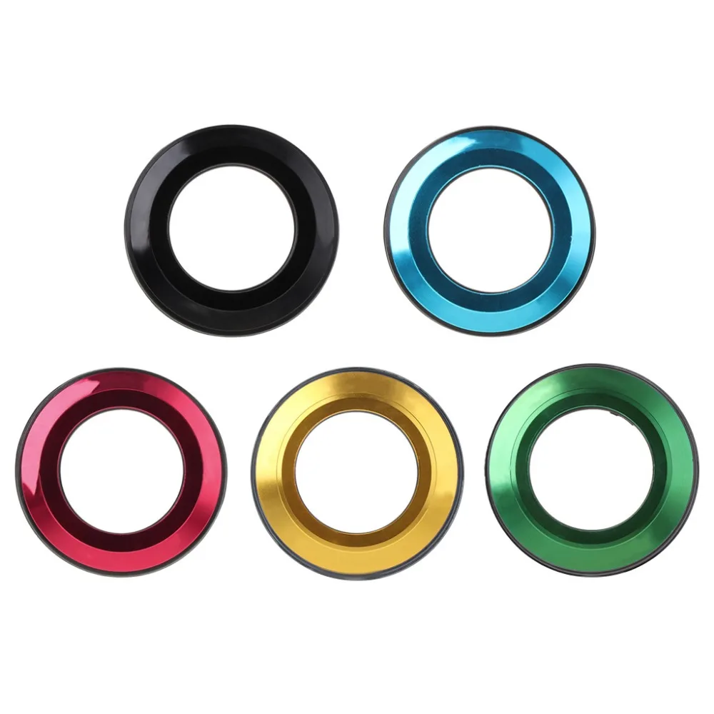 

1 Pc Bicycle Headset Cap Aluminum Alloy CNC Flat Spacer MTB 28.6mm Bike Parts Cover dropshipping