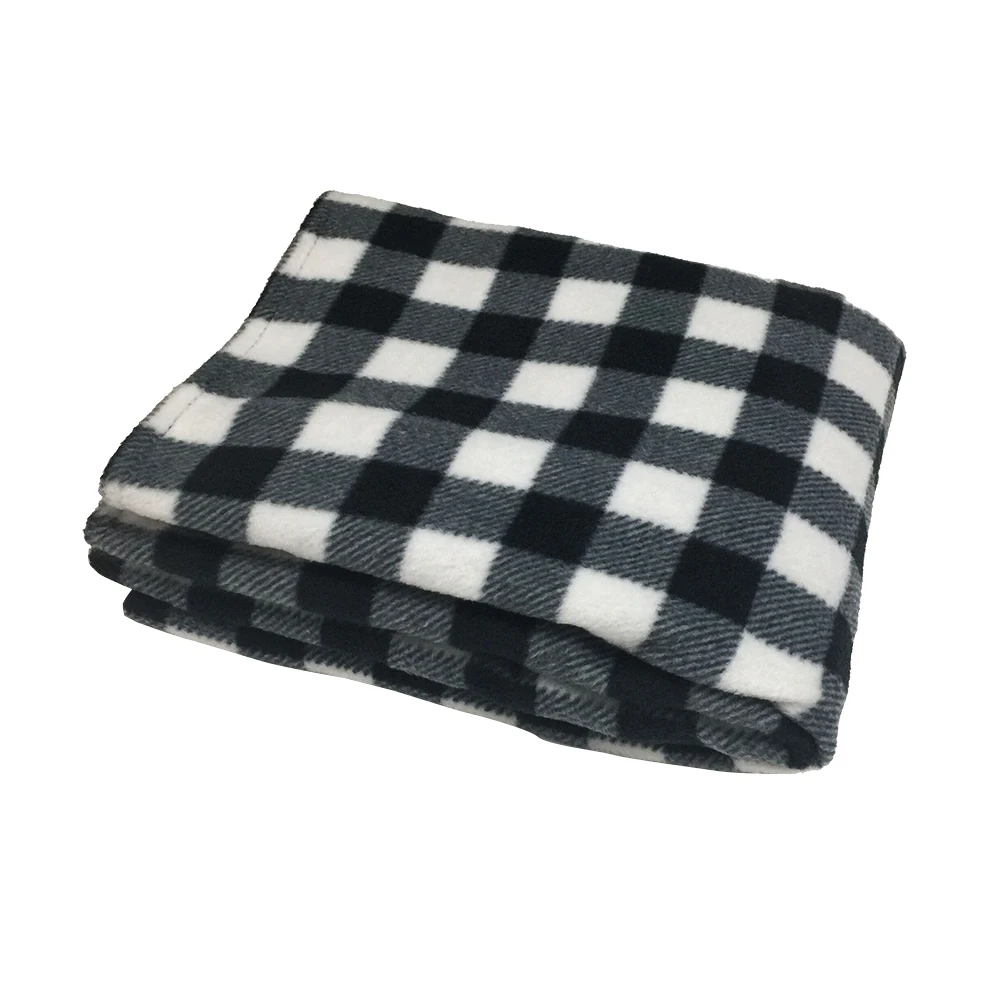 Car Supplies Winter Hot Grid Fleece 12V 45W Car Constant Temperature Heating Blanket Car Electric Blanket