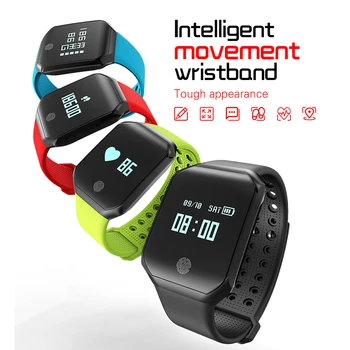 

Smart Bracelet Waterproof Pedometer Heart Rate Blood Pressure Monitor Sport Sleep Fitness Tracker Smart Watch Wristband