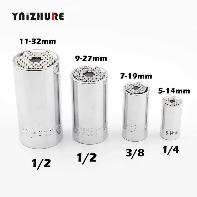 Набор головок с торцевым ключом универсальный динамометрический ключ муфтой