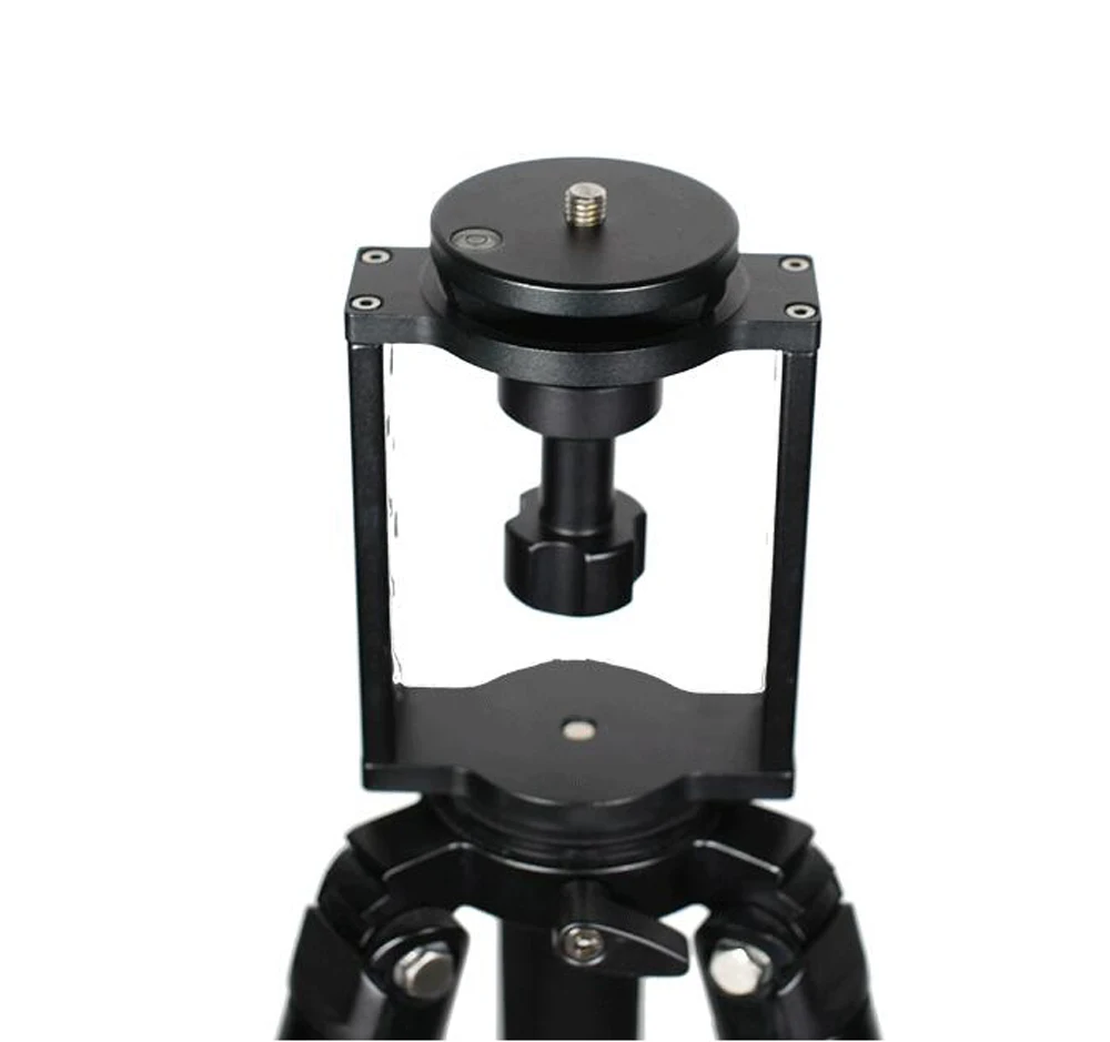 Adaptador de Alumínio Plano para Tigela Conversor Riser para Manfrotto Tripé Vídeo Cabeça Fluida Deslizante de Trilho Dslr Meia Bola 65 mm 75 mm 100 mm - Image 4