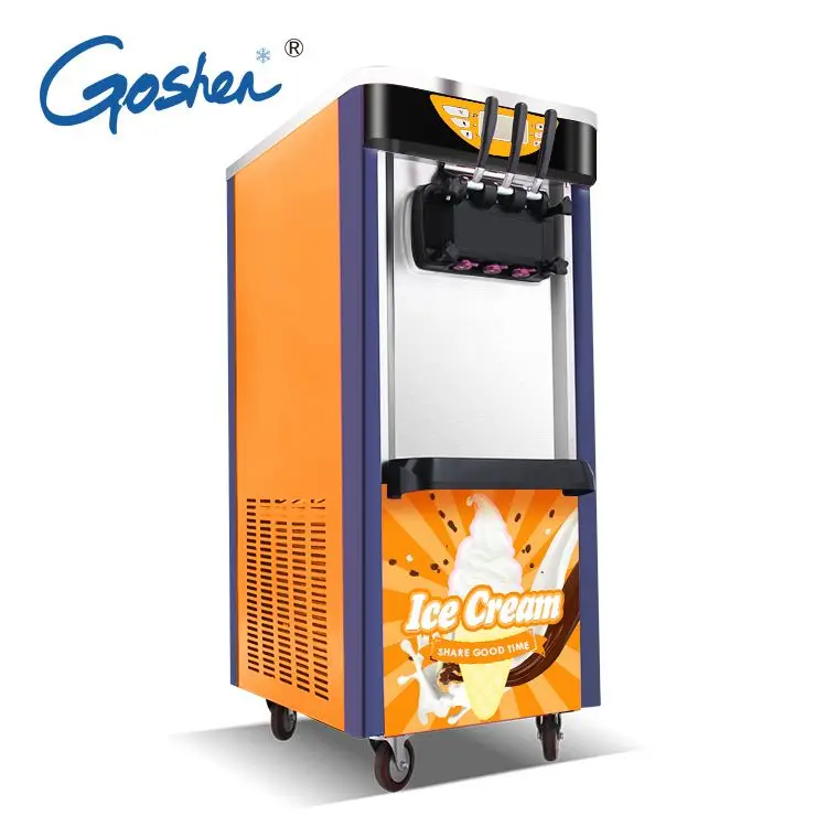 

BJ188C Three taste icecream machine with rainbow system