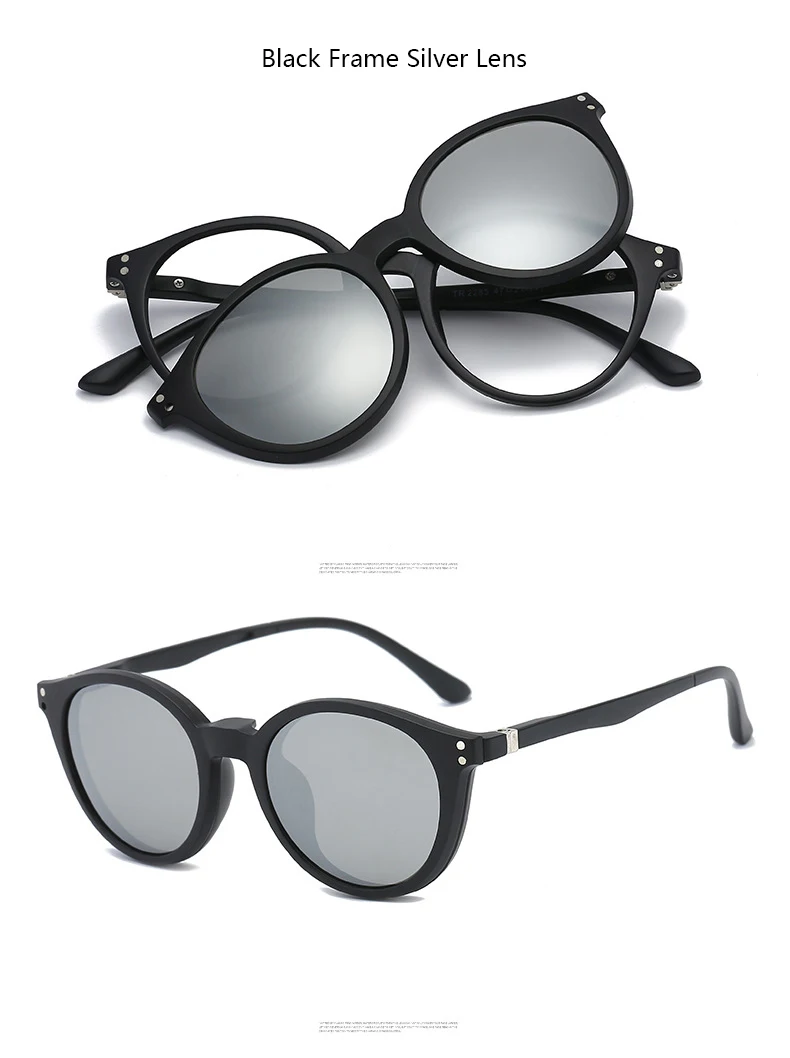 Солнцезащитные очки с магнитным зажимом для объектива спортивные уличные оправы для очков невидимое покрытие очков для близорукости