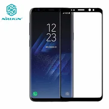 Закаленное Стекло Экран протектор для samsung Galaxy S9/S9 плюс NILLKIN Удивительный 3D CP + MAX Nano Anti-Explosion 9 H защитный Стекло