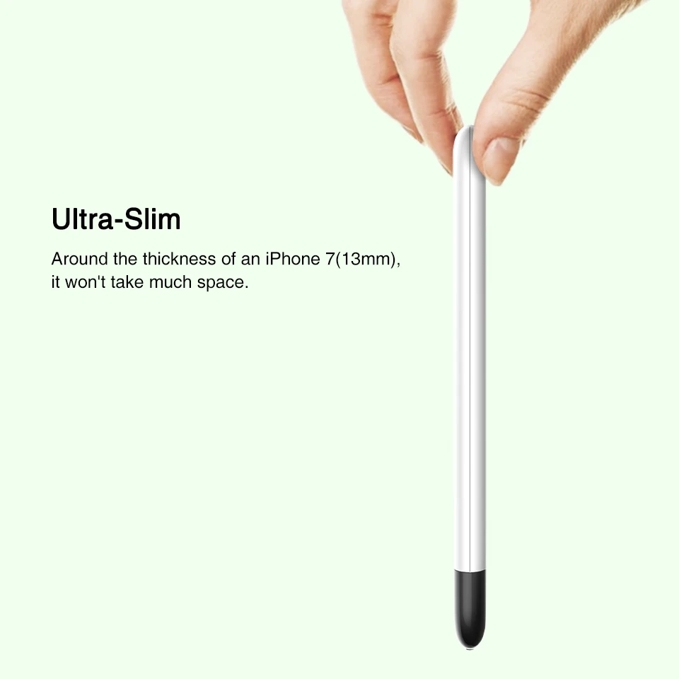 Ультра тонкий внешний аккумулятор Easyacc для Xiaomi Iphone 10000 мАч 5 В 2 1 А|Внешние