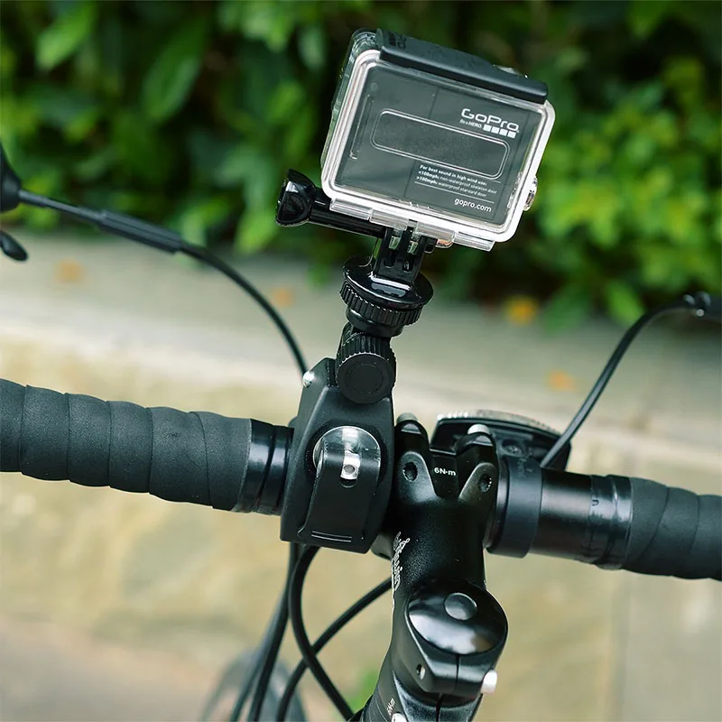 Eilane Motorcycle Bicycle Handlebar Clamp Mount Tripod Head for Session & Action Camera for Sale Eilane Motorcycle Bicycle Handlebar Clamp Mount Tripod Head for Session & Action Camera for Sale