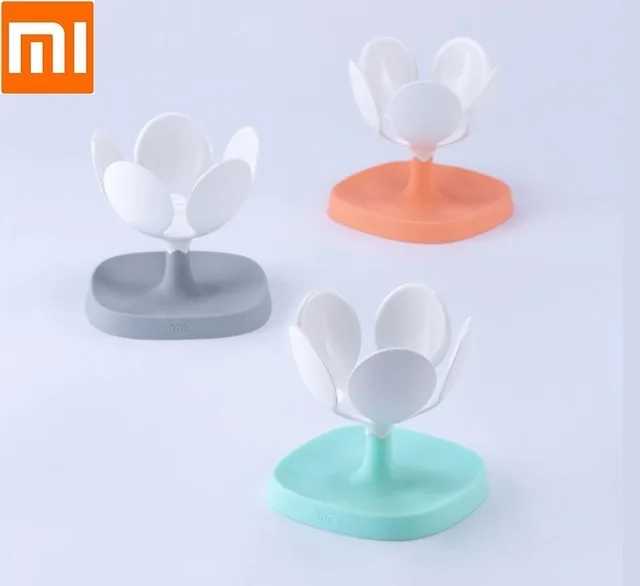 

Xiaomi YIYOHOME Lotus Storage Soap Tray Small and Chic Fashion Personality Soap Box Unique Shelf Laundry Soap Stand