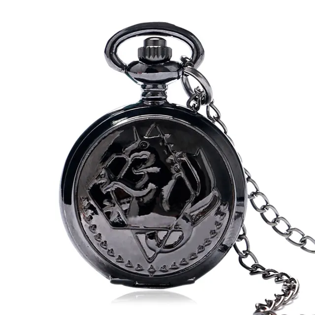 cool black color small size fullmetal alchemist theme smooth quartz