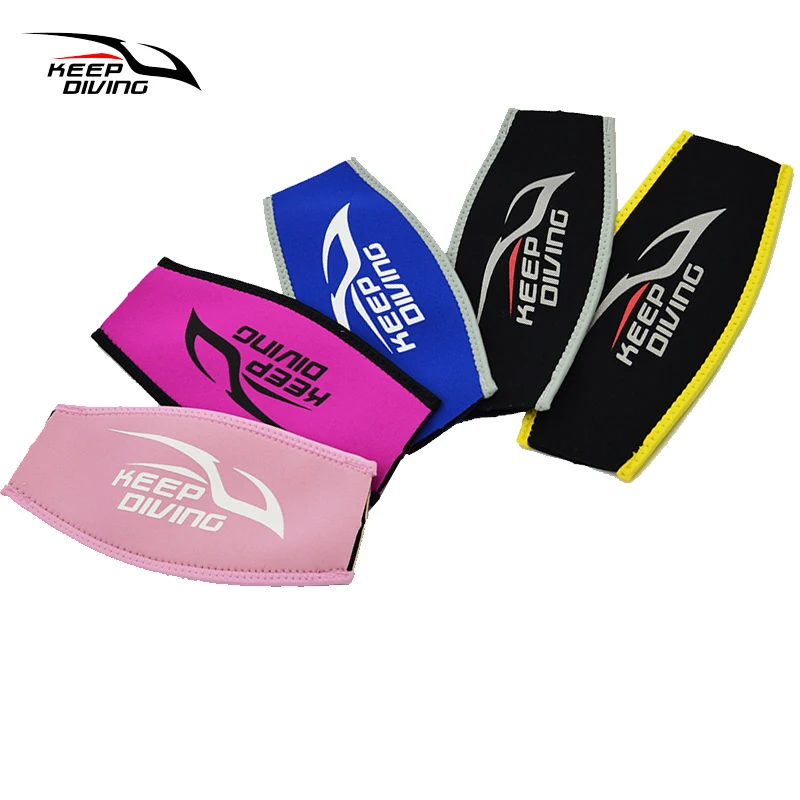 thumbnail image 2 of Heritaly Scuba Padded Strap Cover Dive Protect Comfort Hair Conditioner Belt Pad Swimming Goggles Head Band Wrapper For Outdoor Yellow 3set 2 of 14