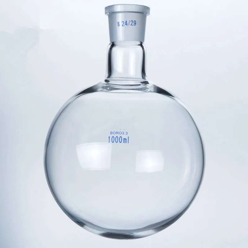 1000ml 24/29 1 neck Round Bottom Glass Flask 1L Single Neck Chemsitry