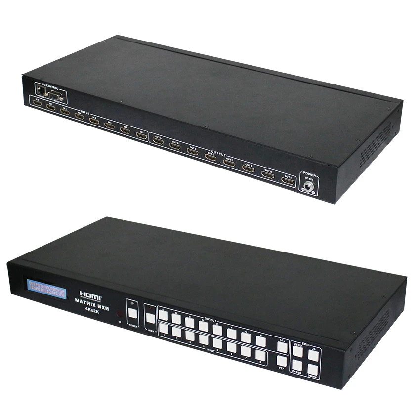 Матрица Playvision с ультра высоким разрешением Hdmi матрица 8x8 8 входов выходов Hdmi1.4 4K