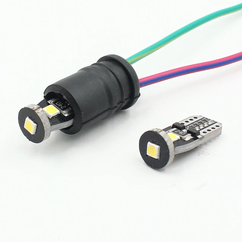 Rockeybright Car 3SMD 194 168 501 W5W T10 Canbus Светодиодные лампочки белого цвета без OBC Ошибка