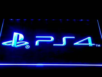 

e174 Playstation 4 PS4 LED Neon Light Signs with On/Off Switch 20+ Colors 5 Sizes to choose
