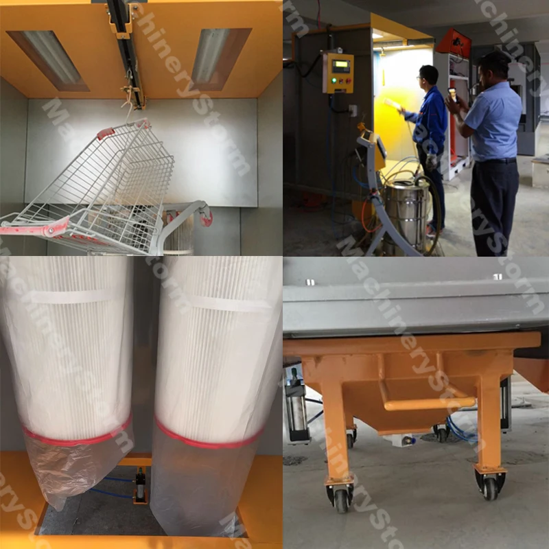 powder spray booth