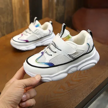

Spring New Brand Kids Shoes Boys Sneakers Breathable Boys Girls Sneakers Casual Sports Children Running Shoes size 26-36
