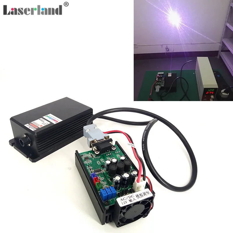 

RGB 3000mW 3w White Laser Module Analog Full-color Laser Module for Stage Lighting DJ KTV Show Christmas Halloween Fun