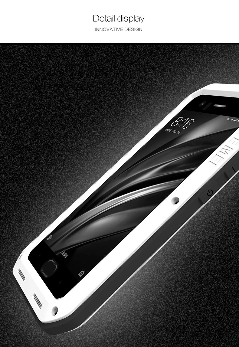 Gorilla glass) Мощный водонепроницаемый чехол для Xiaomi mi Max 3 Max 2 mi x 2s 2 чехол для телефона для Xiaomi mi 6 mi 8 металлический алюминиевый чехол