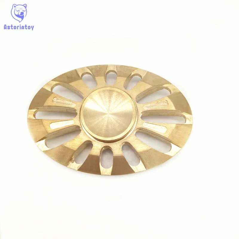 

EDC Hand-spinner Toys Pattern Hand Spinner Metal brass Spinner and ADHD Adults Children Educational Toys Hobbies