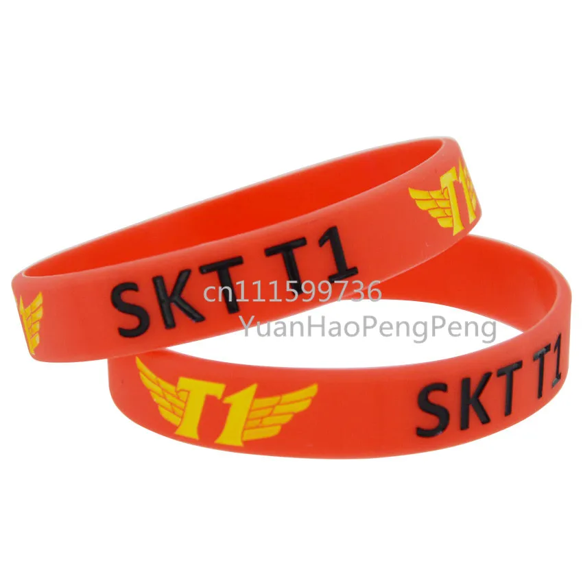 50 шт. силиконовые браслеты для профессиональной команды Solomid SKT T1 Origen|bracelet
