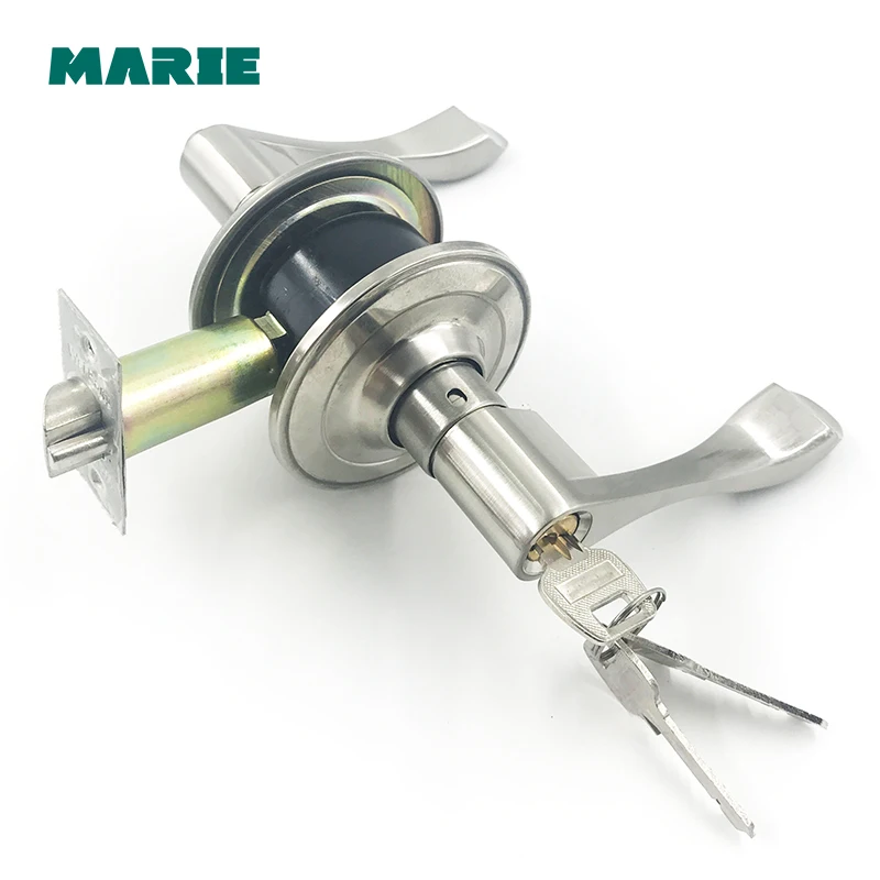 door lock made of Zinc alloy, handle lock for wooden door