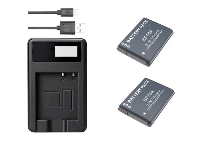 BP 70A EA BP70A IA IABP70A Батарея + Зарядное устройство для SAMSUNG SL50 SL600 SL605 SL630 ST30 ST61 ST65 ST66 DV180F