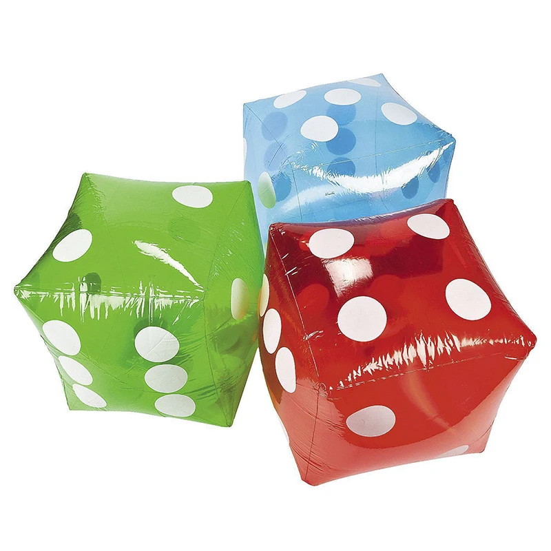 large blow up dice