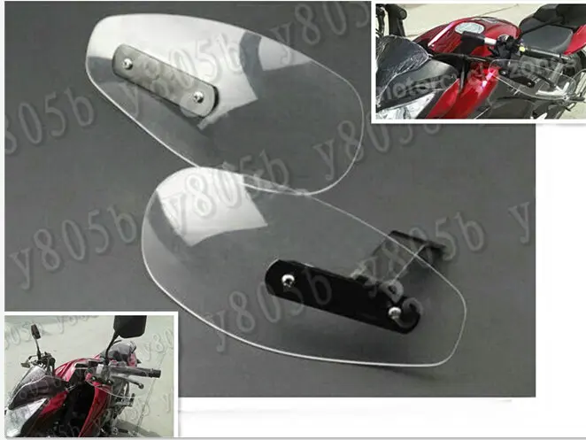 

Clear Wind Hand Guards Protector For Kawasaki Vulcan Classic VN 400 VN500 VN800 VN 900 1200 1500 1600 2000 Chopper Cruisers