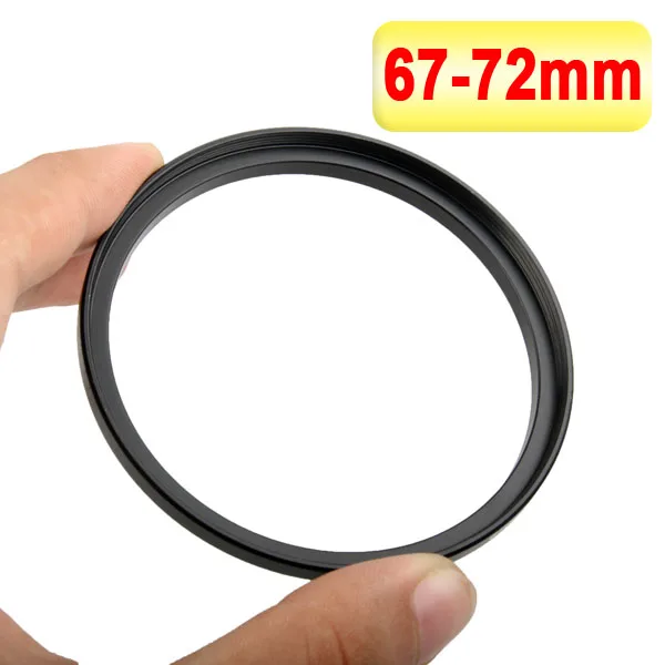 

67mm-72mm 67-72 mm 67 to 72 Step Up lens Filter Ring Adapter