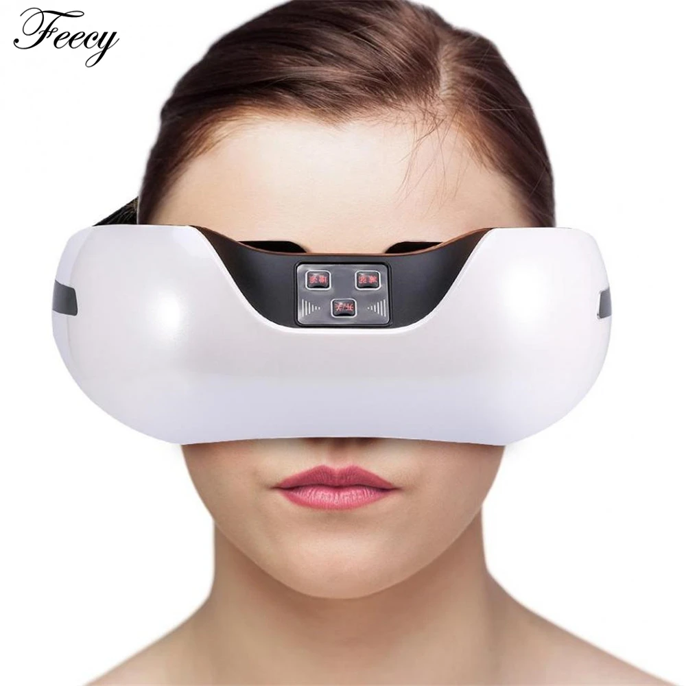 Eye Protection Instrument Tool Eye Electric Massager Green Light Acupunture Massager Fatigue Head Stress Relief Treatment Eye Protection Instrument Tool Eye Electric Massager Green Light Acupunture Massager Fatigue Head Stress Relief Treatment