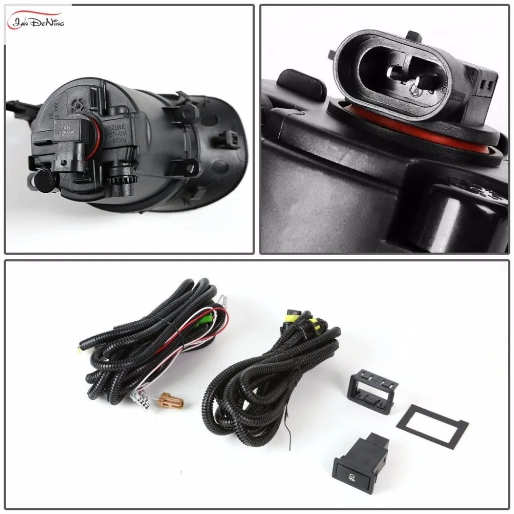 JanDeNing Автомобильные противотуманные фары для Toyota Yaris Hatchback / Vitz 2006 ~ 2008 передняя