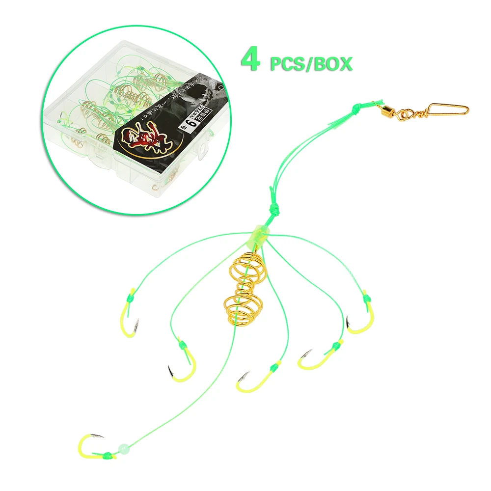 4 шт./партия рыболовные крючки рыболовный фидер держатель рыболовная Клетка Для Приманки Ловушка корзина упаковка колючая для Pesca