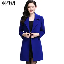 Распродажа Bayan Kaban элегантное женское пальто средней длины, модное повседневное женское Шерстяное Пальто, зимние пальто, большие размеры Gq1659