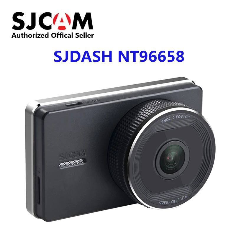 SJCAM SJDASH Novatek NT96658 умный Автомобильный видеорегистратор 140 градусов 1080P 30fps 3,0 дюймов широкоформатная камера с Wi-Fi Dashcam