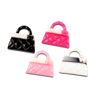 

30Pcs Mixed Handbags Resin Beads Decoration Crafts Flatback Cabochon Scrapbooking Fit Phone Embellishments Diy Accessories