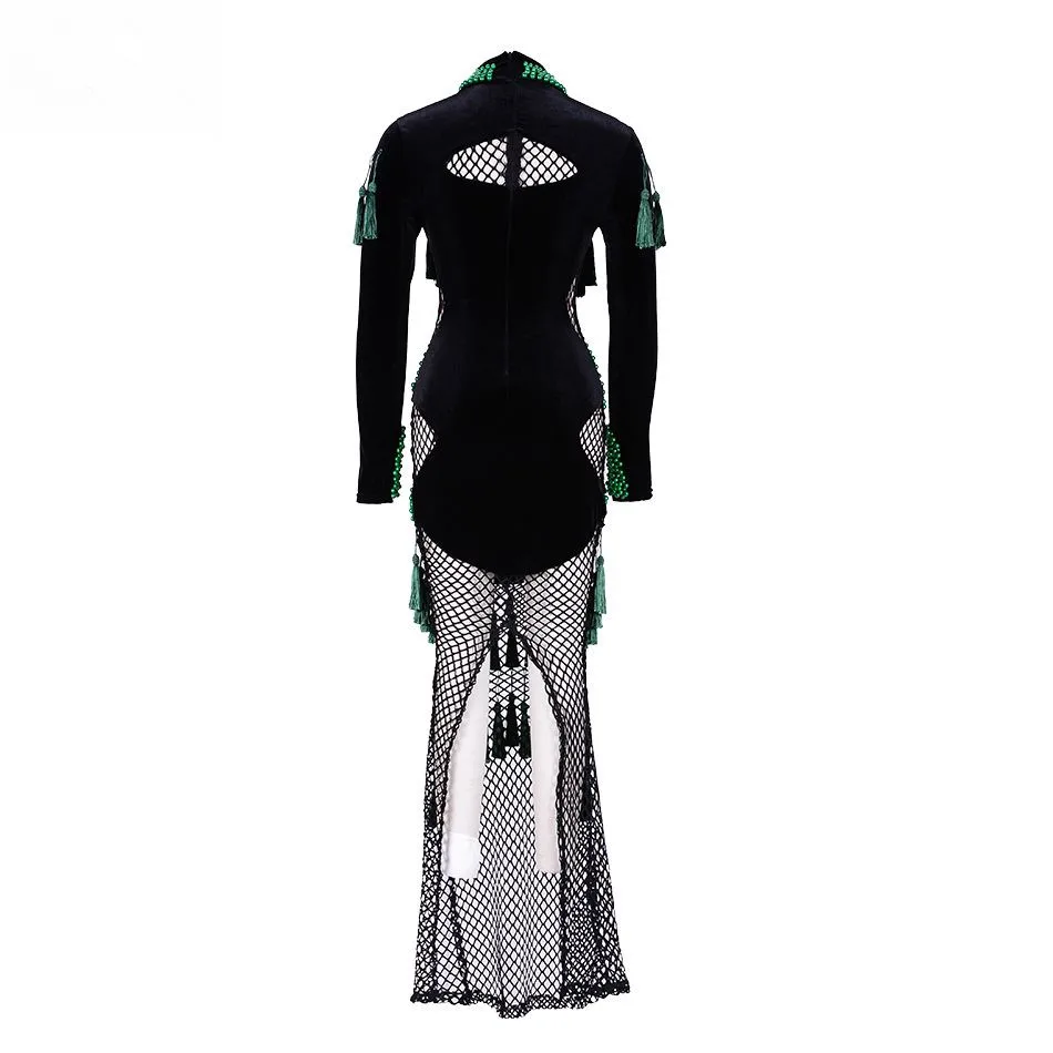 2017-long-sleeve-luxcury-brand-tassel-dark-green-long-women-gown-maxi-dress-sexy-vestidos-de (3)