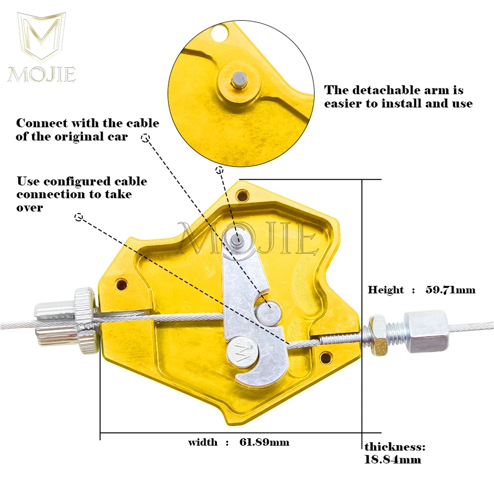CNC трюковый рычаг сцепления легкая кабельная система для GSXR GSR GSF GSXF GSXS GS 250 500 600 650