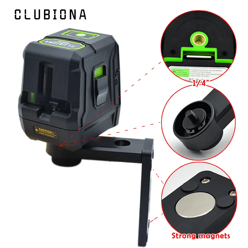 

CE certificated Fall protection Palm accurate GREEN BEAM laser lines self-leveling tilt slash level laser with magnetic bracket