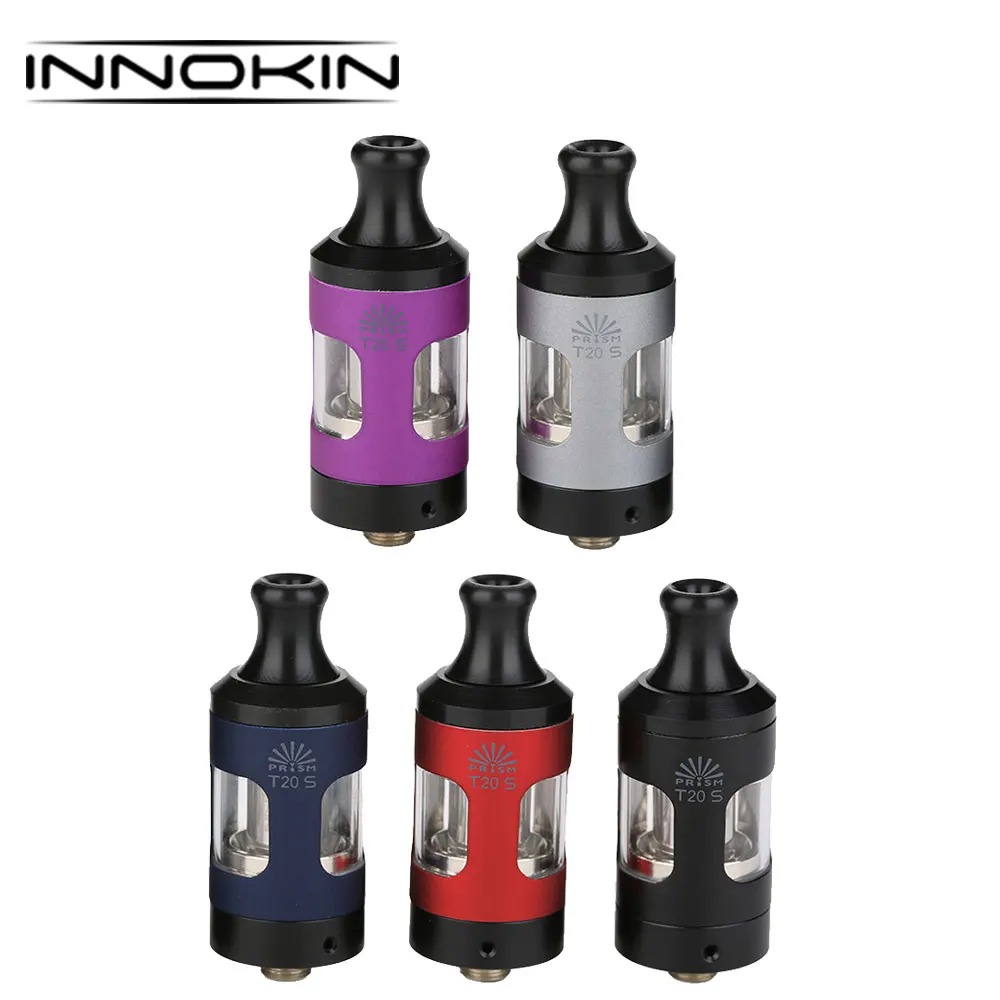 

Original Innokin Prism T20-S Tank 2ml Tank with 0.8ohm/1.5ohm Coil for EZ.WATT Kit Pure Flavor Throat Hit Vape Tank cloud flavor