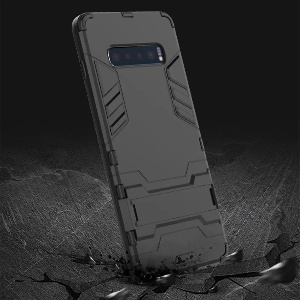 Роскошный армированный чехол для телефона Samsung Galaxy S10 Plus + противоударный с