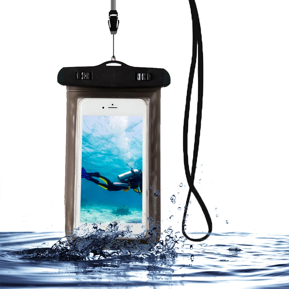 Водонепроницаемый чехол для телефона Универсальный водонепроницаемый ПВХ водонепроницаемый мешок сухой мешок для Xiaomi Redmi iPhone X/iPhone 8 Plus/8/7/6 samsung