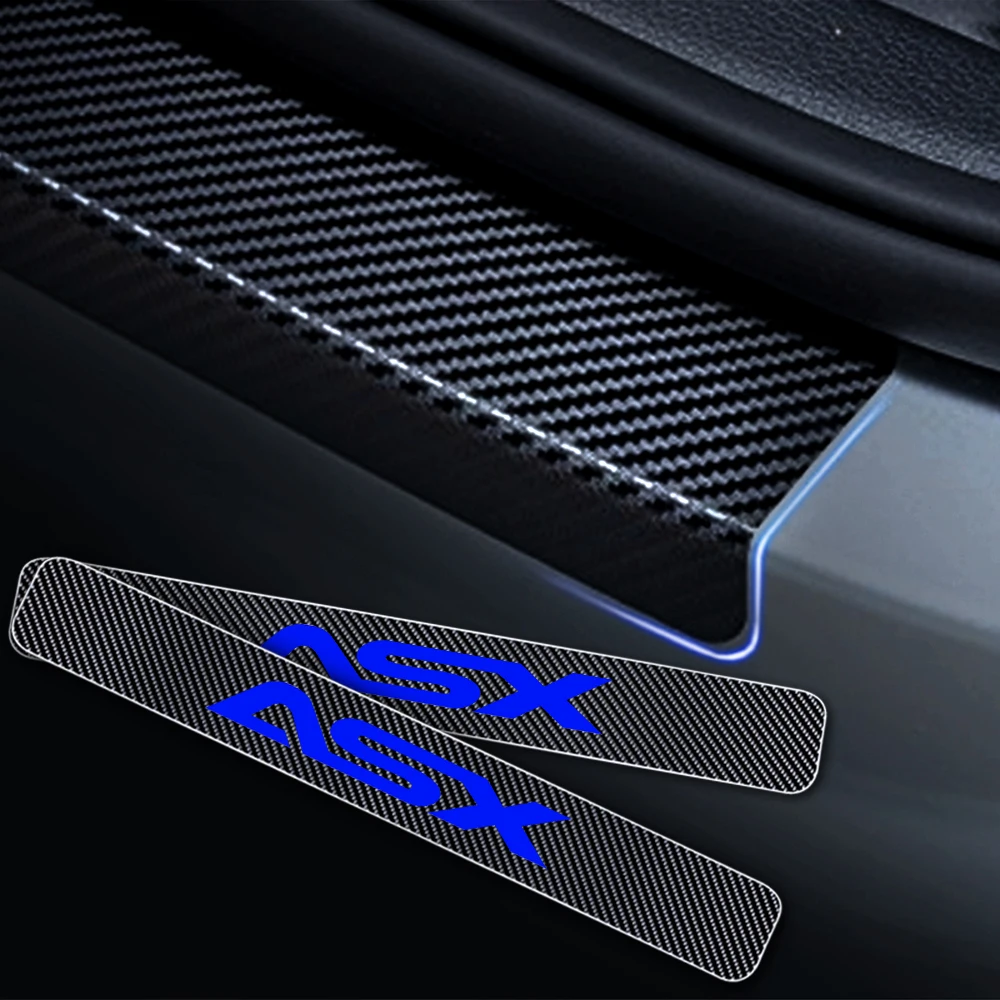 Автомобильные наклейки на порог автомобиля для Mitsubishi ASX Защитная Накладка 4D